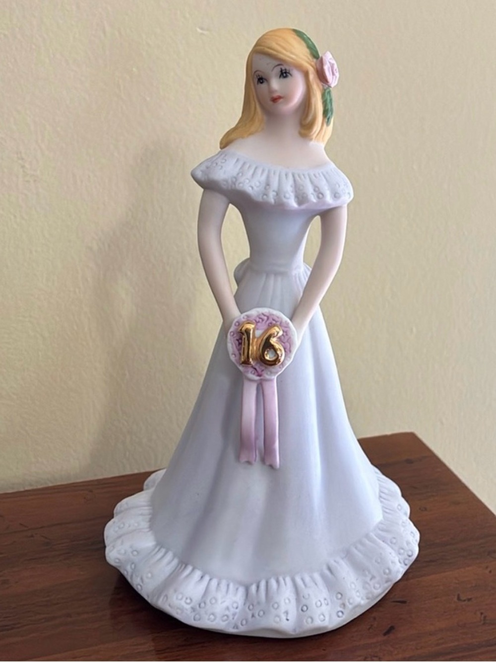 Enesco-  GROWING UP BIRTHDAY GIRLS DOLLS (set 17, birth to Sweet 16) - Picture 16 of 16